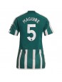 Manchester United Harry Maguire #5 Replika Borta Kläder Dam 2023-24 Kortärmad